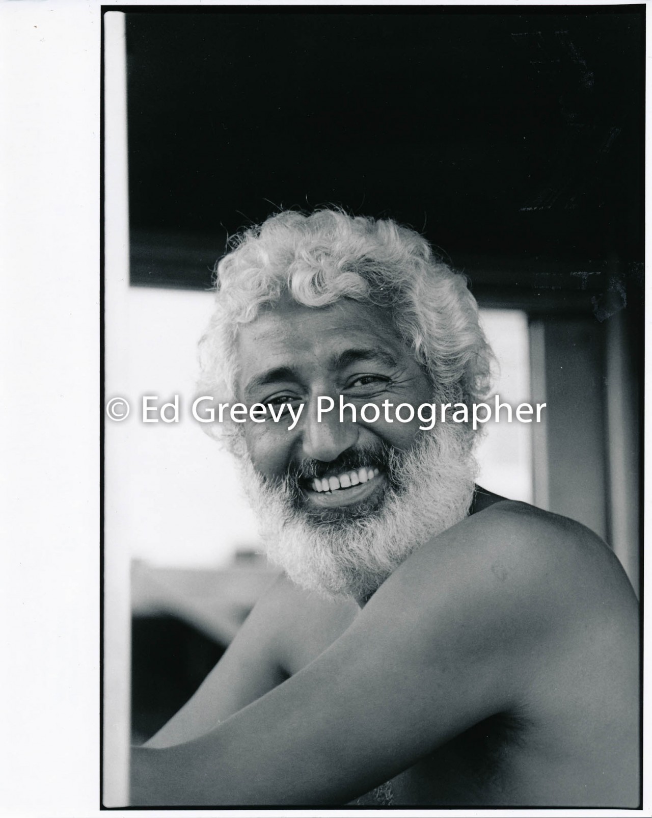 Puhipau, Sand Island spokesperson (10 November 1979) Negative: 4090-3-4 | Ed Greevy Photographer