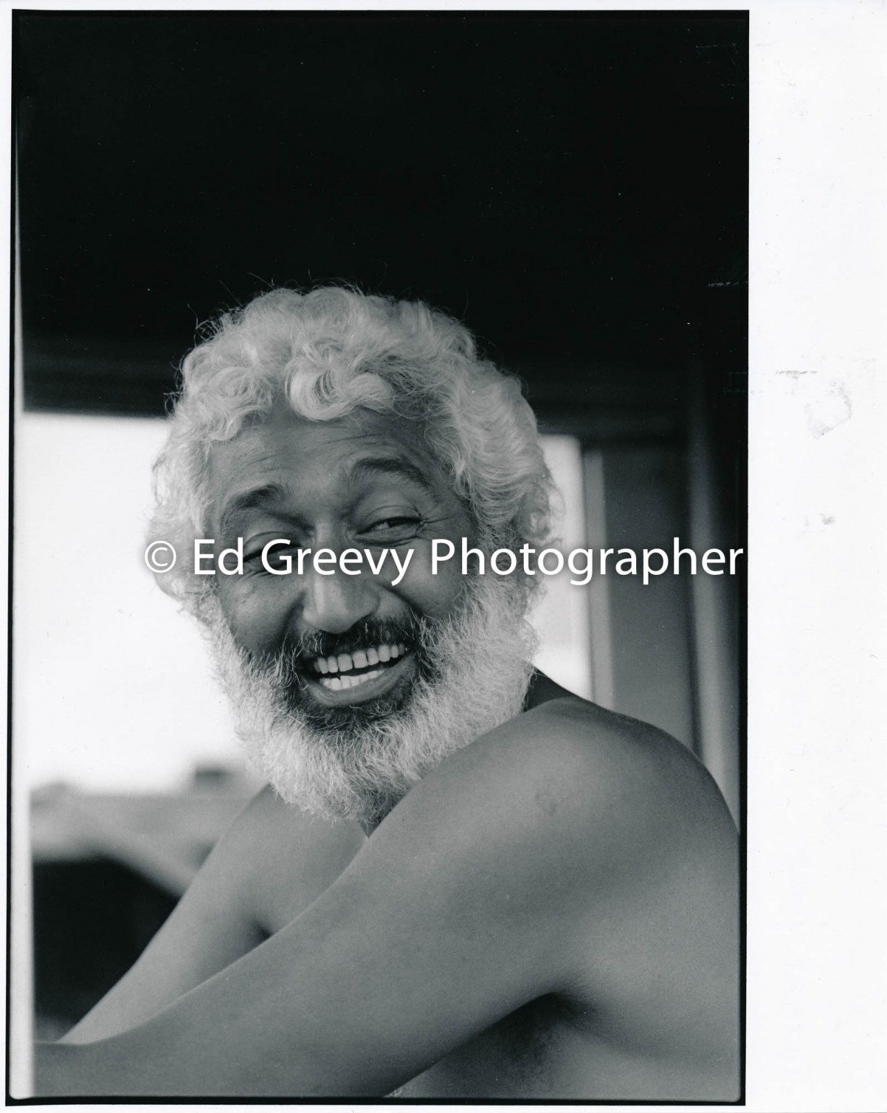 Puhipau, Sand Island spokesperson. (10 November 1979) Negative: 4090-3-4-1 | Ed Greevy Photographer