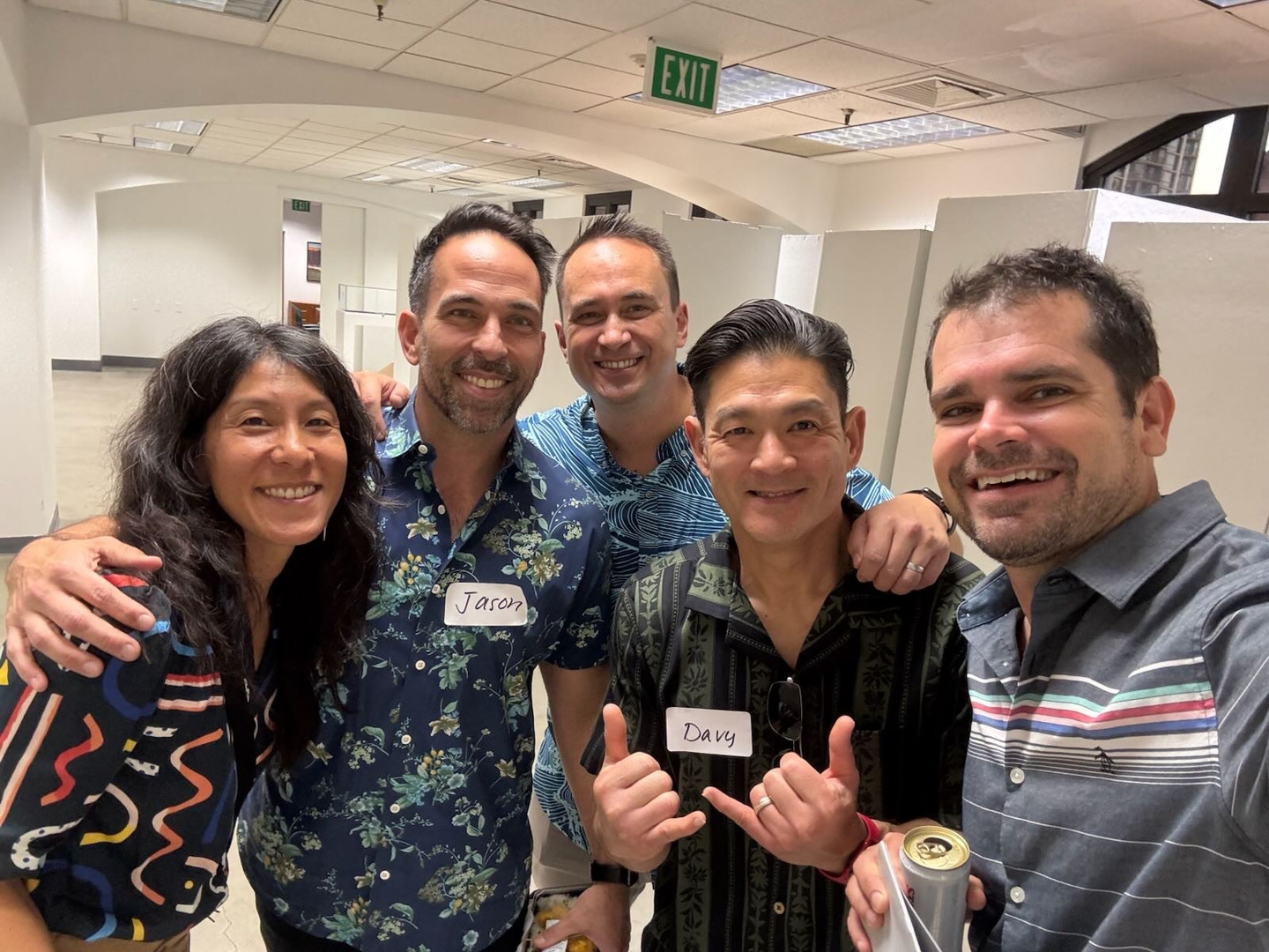 ʻIolani School represented as well for Ed Greevy