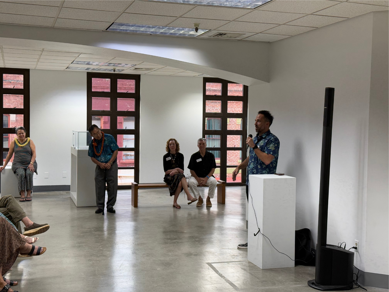 I donʻt how he did it but Jason Sims brought me to tears twice while he shared memories of my dad.